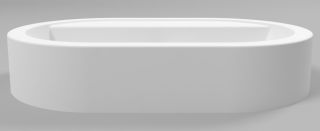 Раковина Whitecross Malachite C 0723.055035.200 55см белый матовый